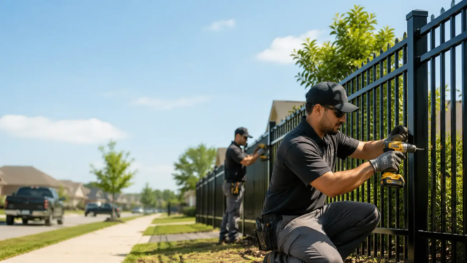 Metal Fence Installation in Adamsville, TN